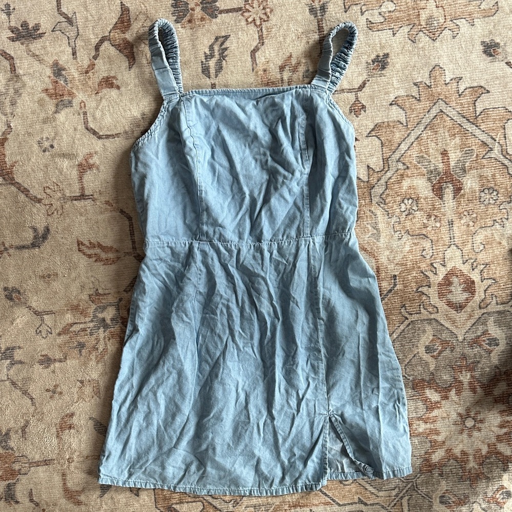 Light Blue Top/Short Dress